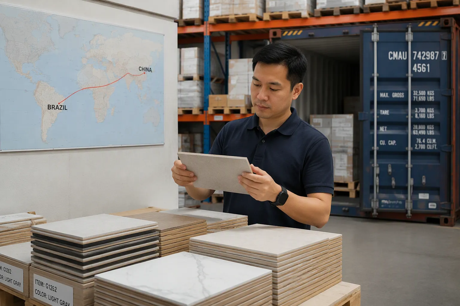 Guide complet pour l'importation de carreaux de céramique de Chine