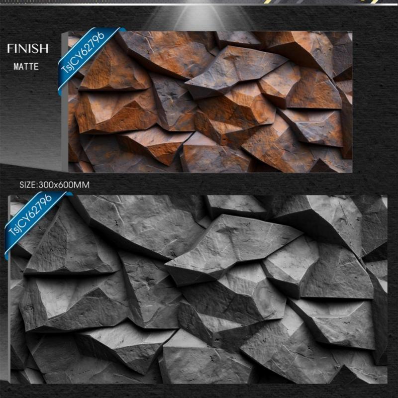 Stone Look Exterior Wall Porcelain Tile