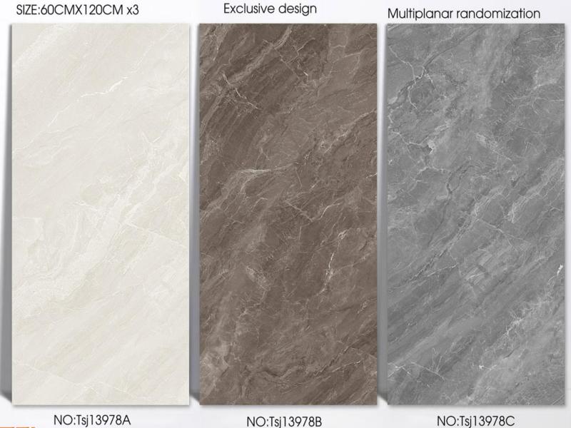 High Gloss Marble Design Porcelain Tile