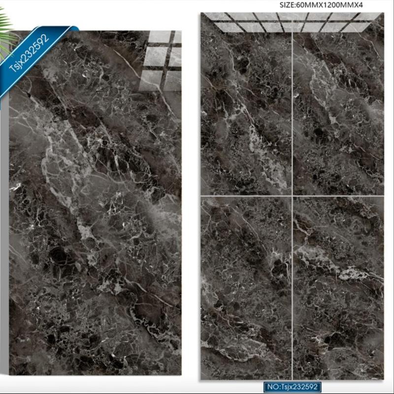 Luxury Dark Marble Tile for Interiors