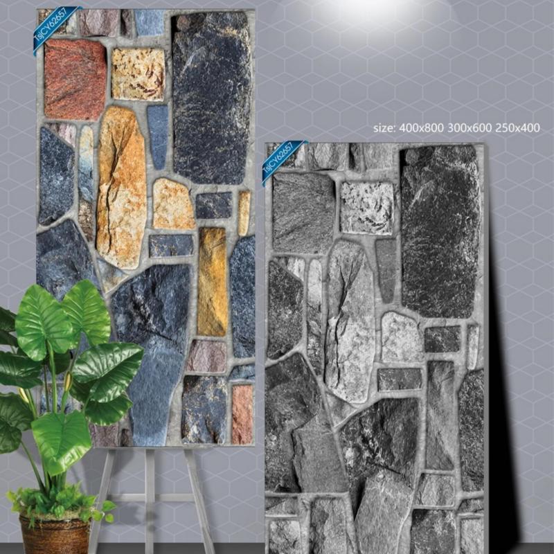 Customized Stone Pattern Ceramic Wall Tile