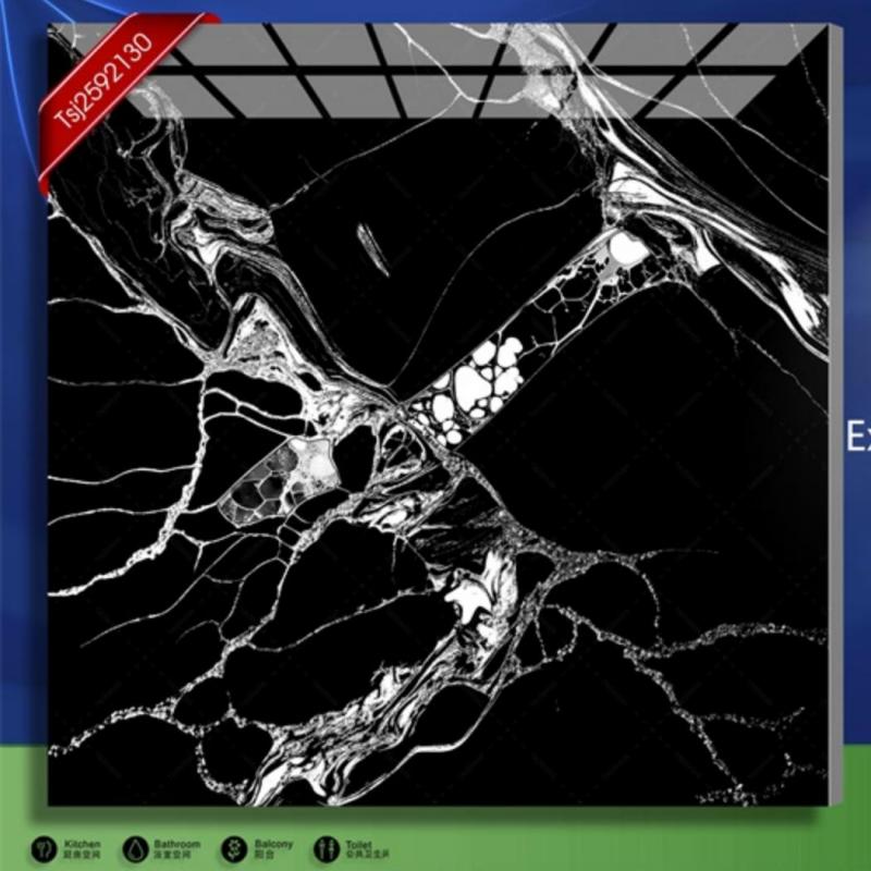 Luxury Black And White Floor Tile