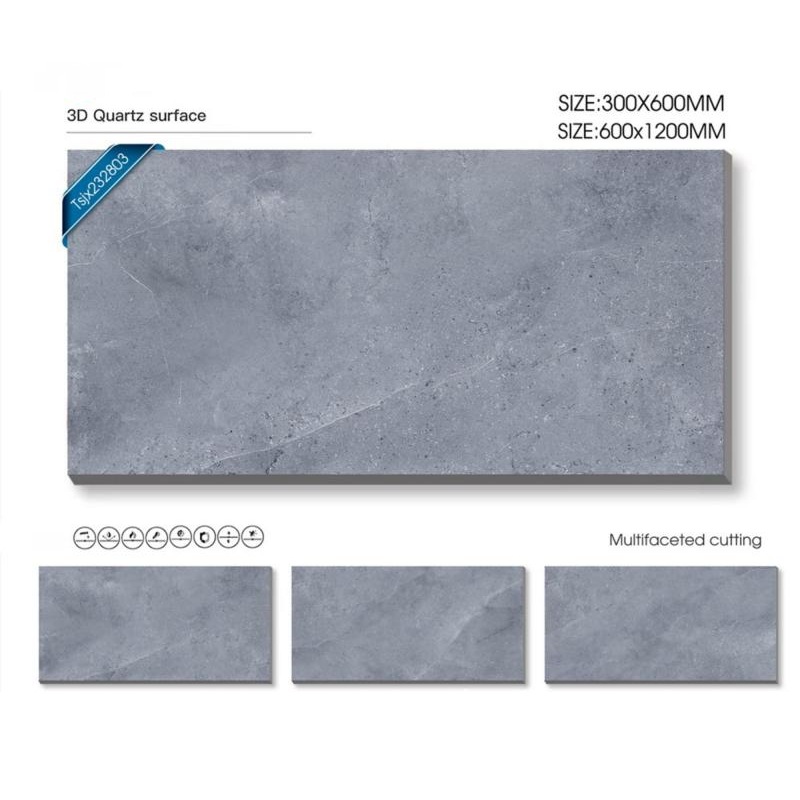 factory price grey porcelain floor tile