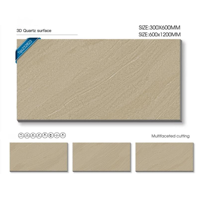 Large Format Matte Stone Porcelain Tile Large Format Matte Stone Porcelain Tile