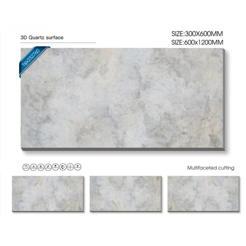 Wholesale Matte Light Grey Porcelain Tile