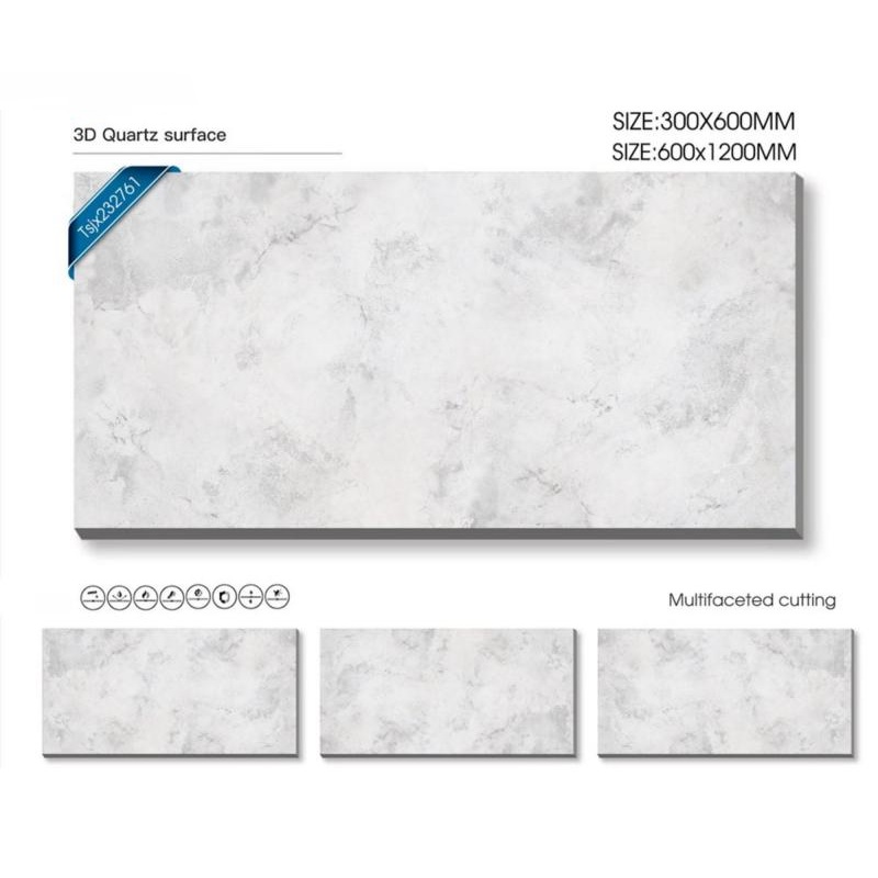 High Quality Matte Light Grey Tile