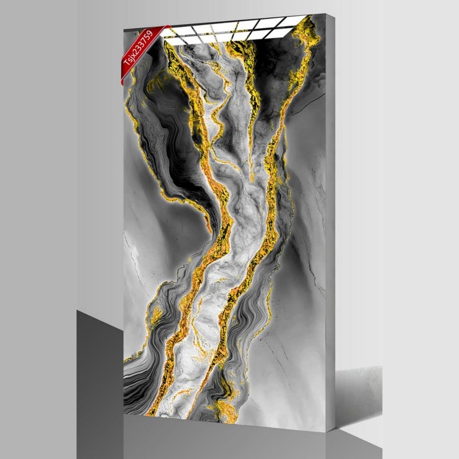 Large format gold vein porcelain tile Large format gold vein porcelain tile