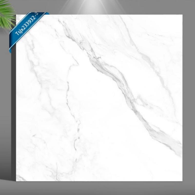 Hotel Project White Glossy Ceramic Tile