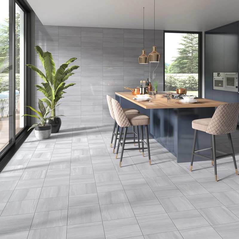 marble look porcelain tile flooring design