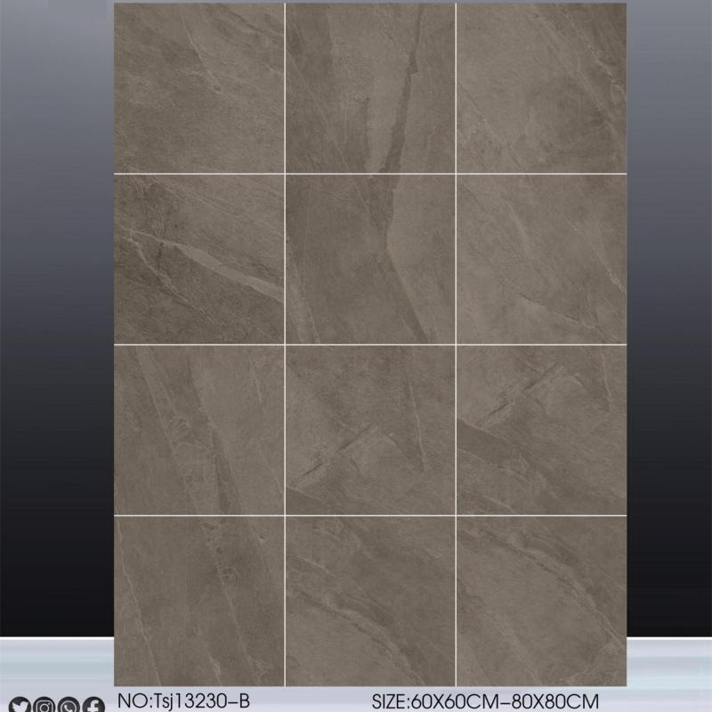 Modern Matte Stone Texture Porcelain Tile