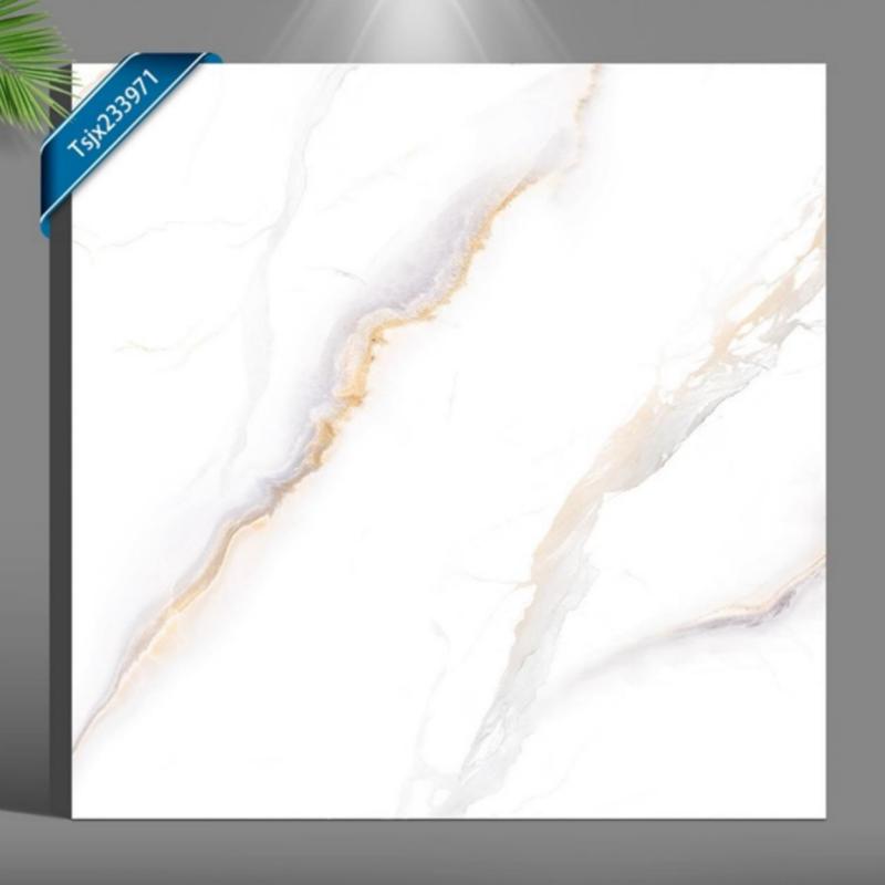 Glazed Polished Stone Look Ceramic Tile