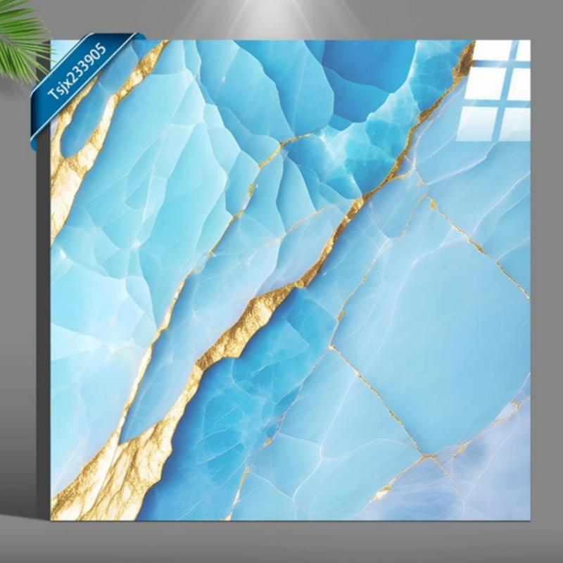 Modern Blue Decorative Ceramic Floor Tile Modern Blue Decorative Ceramic Floor Tile