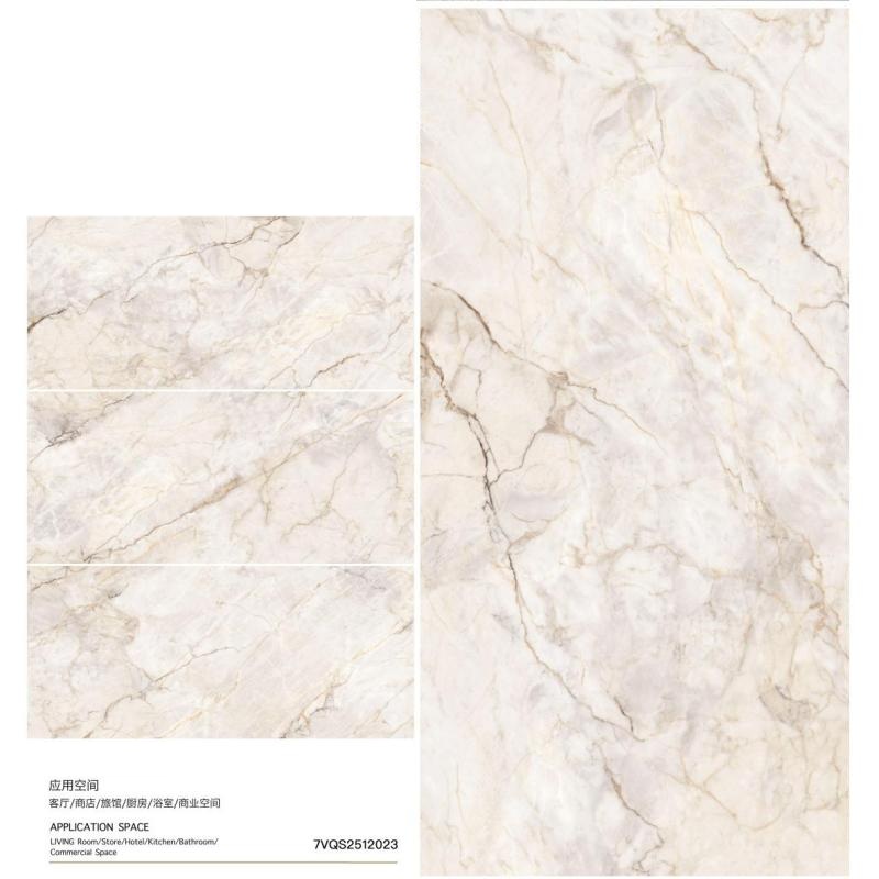 OEM ODM Cream Floor Ceramic Tile