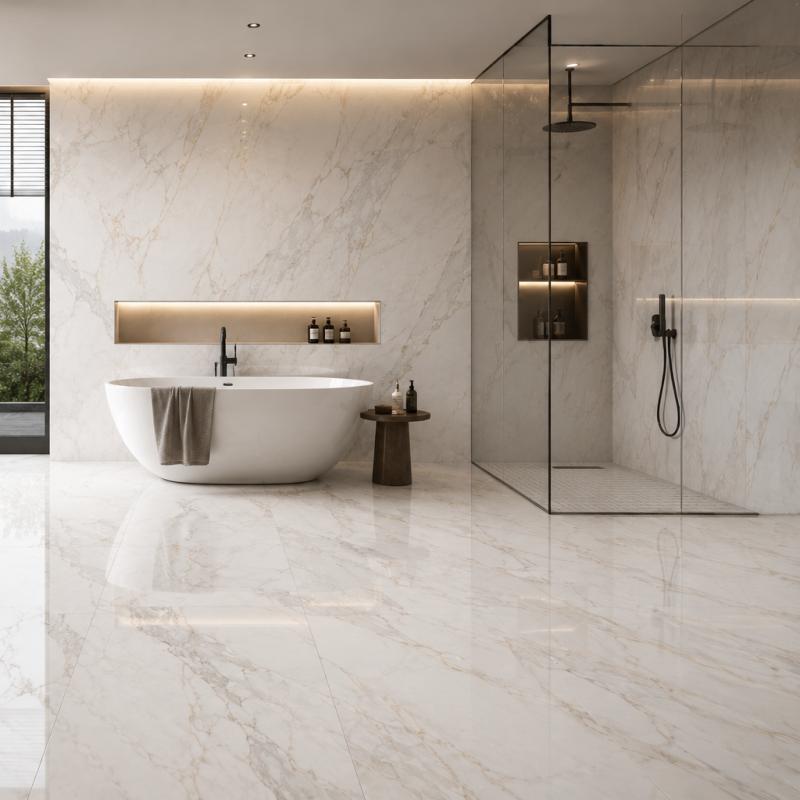 Factory Price Marble Look Porcelain Tile