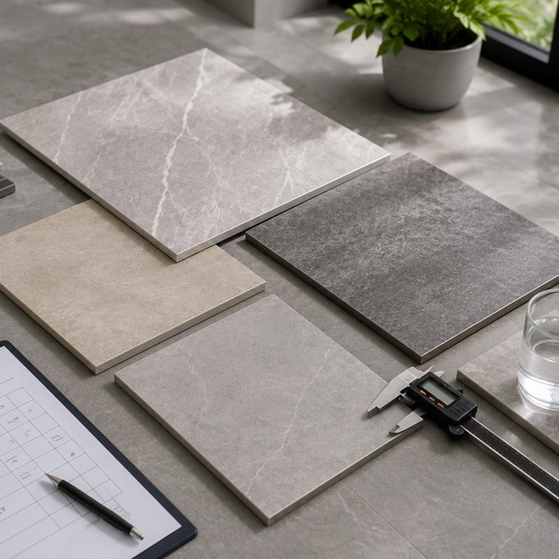 Comment vérifier la qualité des carreaux de porcelaine avant l'importation