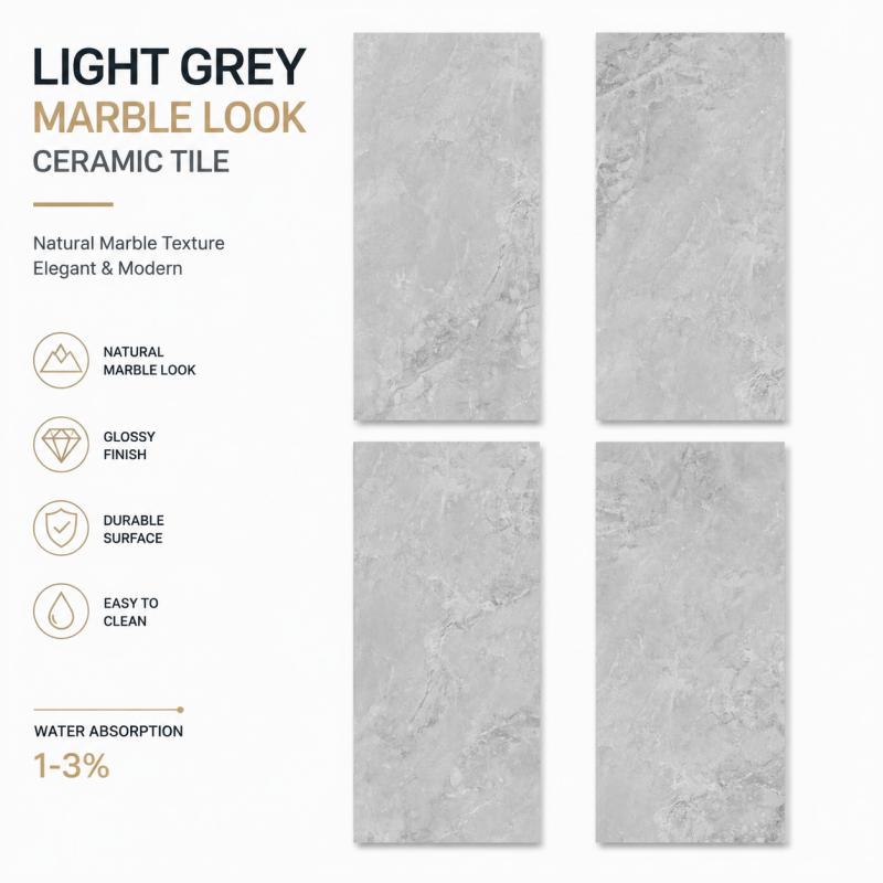 Factory Supply Grey Pattern Ceramic Tile Factory Supply Grey Pattern Ceramic Tile