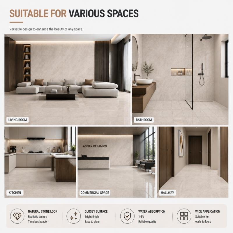 Wholesale Beige Glossy Porcelain Tile Wholesale Beige Glossy Porcelain Tile