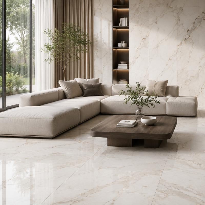 Large Format Natural Stone Look Tile