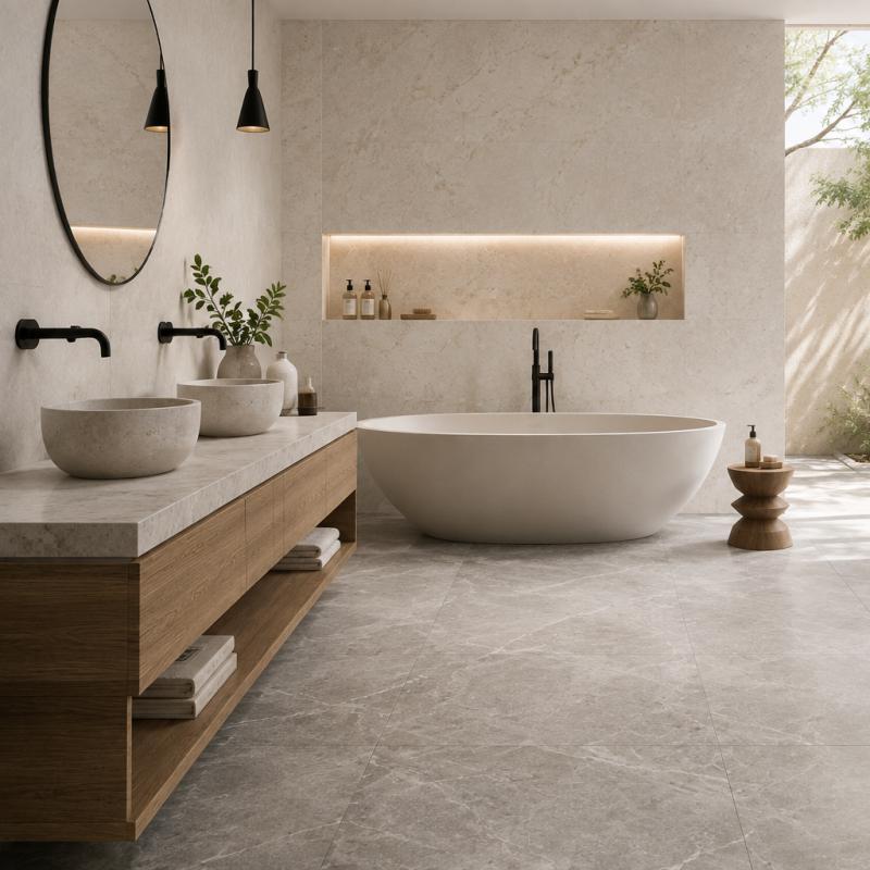 Modern Stone Look Porcelain Wall Tile