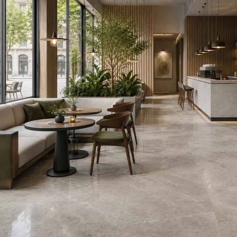 Realistic Natural Stone Effect Porcelain Tile