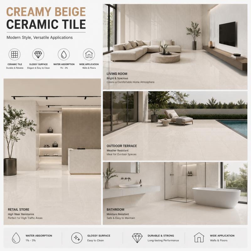 Factory Price Creamy Beige Wall Tile Factory Price Creamy Beige Wall Tile