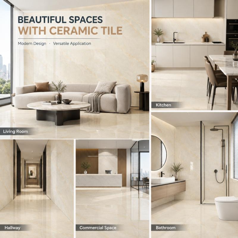 Factory Direct Beige Decorative Ceramic Tile
